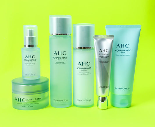AHC AQUALURONIC SKINCARE | AD