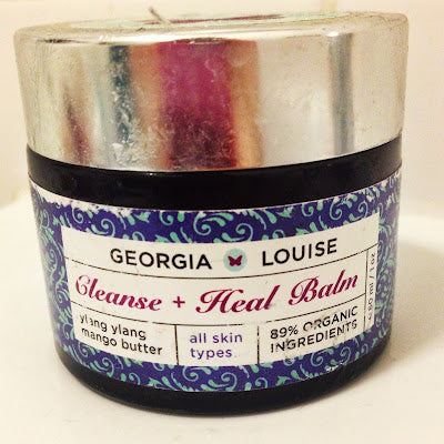 Empties. Georgia Louise Cleanse & Heal Balm