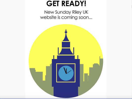 SUNDAY RILEY UPDATE - UK WEBSITE LAUNCH AND 30% OFFER