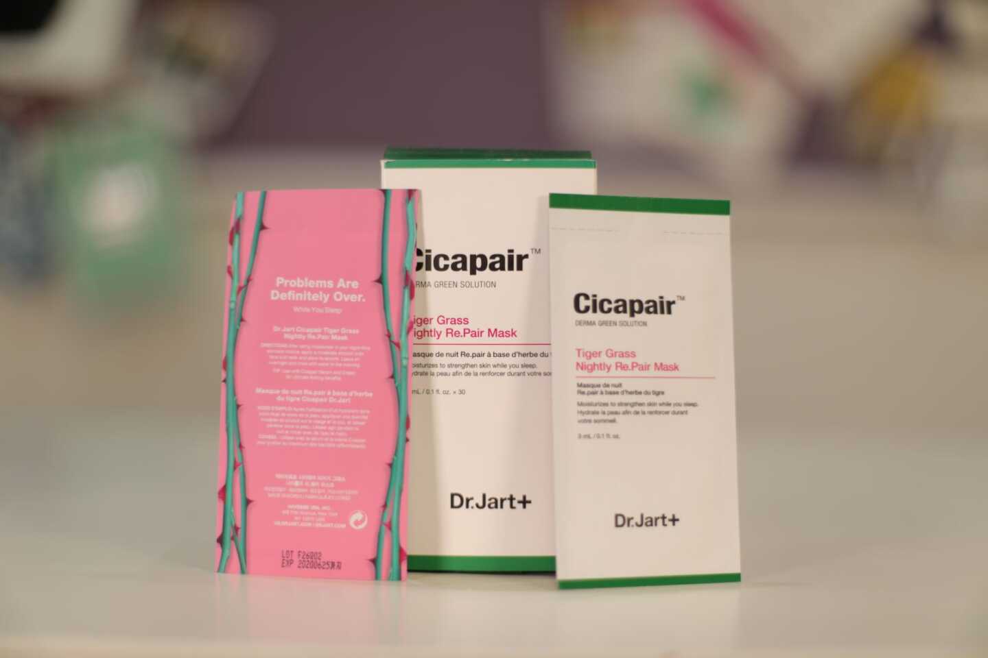 DR.JART+ CICAPAIR TIGER GRASS NIGHTLY RE.PAIR MASK