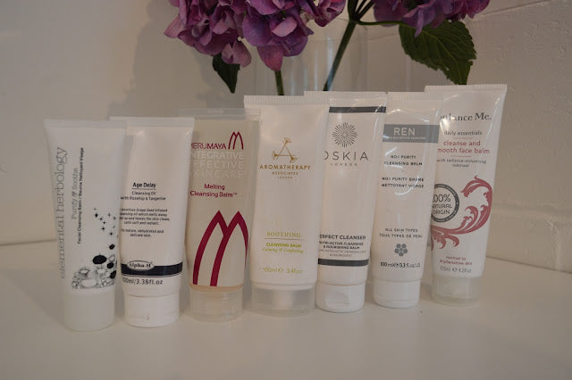 balance Me Cleanse and Smooth Face Balm (and Radiance Face Oil - secret spot weapon)