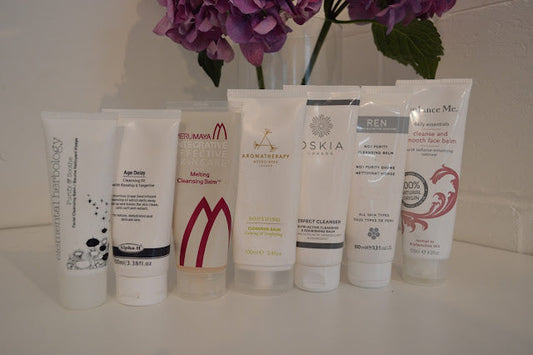 balance Me Cleanse and Smooth Face Balm (and Radiance Face Oil - secret spot weapon)